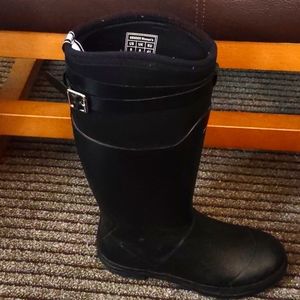 Hisea rubber rain boots